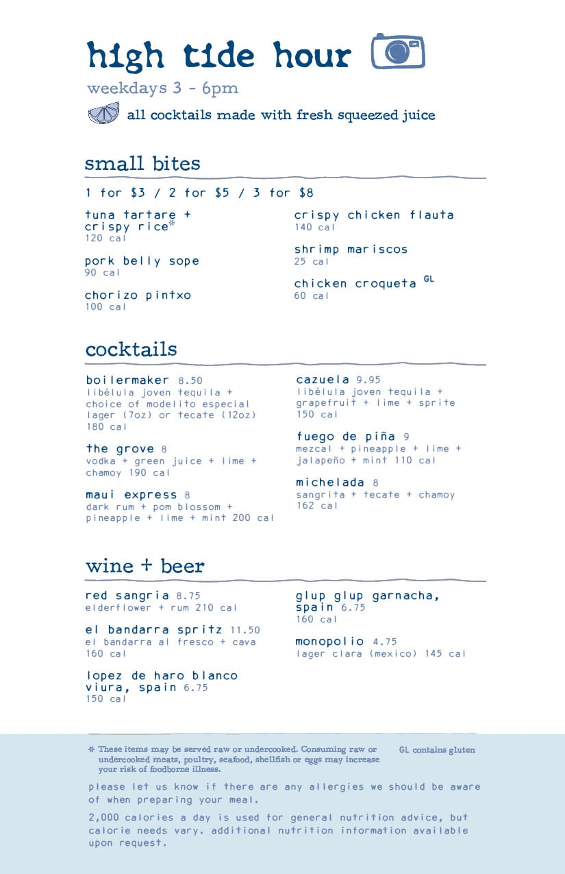 bartaco 7039 High Tide Happy Hour