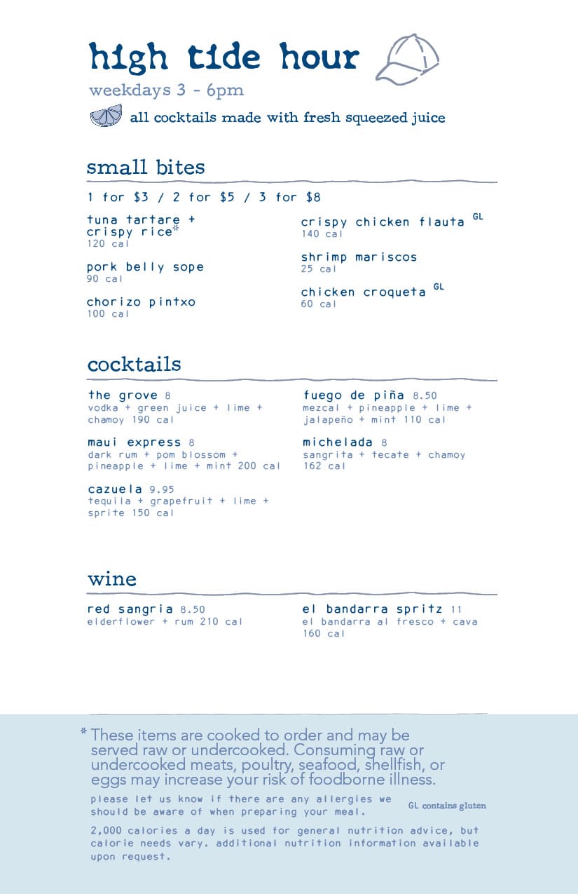bartaco 7044 High Tide Happy Hour