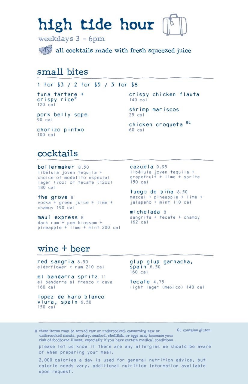 bartaco 7046 High Tide Happy Hour