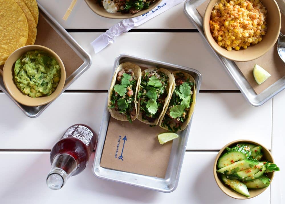 we’re excited to unveil our next #bartacosecret—the spiced lamb kofta taco! we’re transporting you to the Mediterranean with just one bite of this bold + flavorful taco. enjoy the flavors of spiced lamb kofta topped with a cooling herb yogurt crema + herbaceous tabbouleh and garnished with cilantro—available from 3/15/22 through 5/4/22.